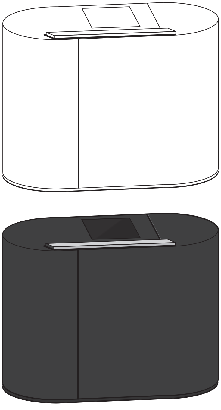 Concept sketch of router ecosystem.